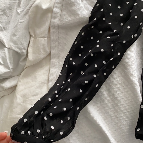 Zara polka dot blouse - Picture 4 of 5